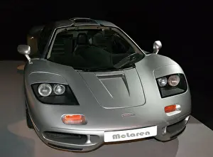 Prototype Prints: Front view of the XP3 prototype McLaren F1 road car