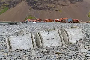 Scenic Beauty Prints: Views of the abandoned whaling station in Stromness Bay on South Georgia