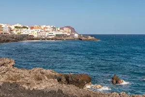 Vacation Village Prints: Views of the rugged volcanic coast and deep blue Atlantic Ocean