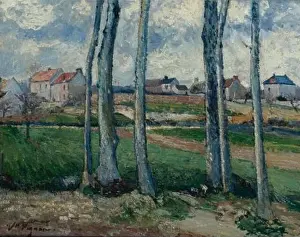 Vignon victor alfred paul village a travers les arbres