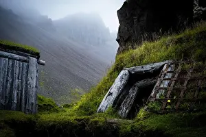 Stokksnes Prints: Viking village Iceland