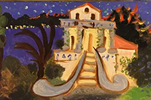 Alpes Prints: Villa Chêne Roc at Juan-les-Pins