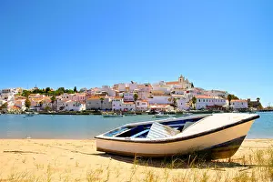 Algarve Prints: The village Ferragudo in the Algarve Portugal