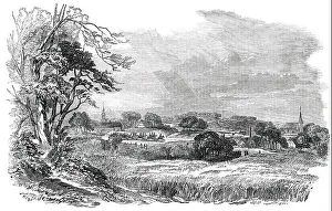 Retreat Prints: The Village of Schestedt, on the Road from Schleswig to Osterade