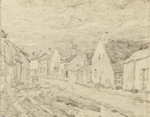 Height Prints: Village Street, Cazin, Jean-Charles