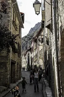 Holiday House Prints: Villefranche de Conflent, city view, France, Pyrenees
