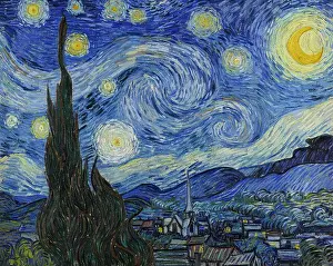 Nocturne Prints: Vincent van Gogh, (1853-1890) The Starry Night