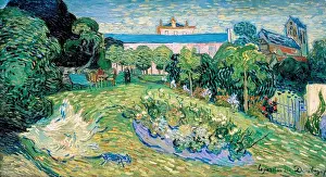 Post Impressionism Prints: Vincent van Gogh, The Garden of Daubigny