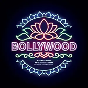 Design Drawing Prints: Vintage bollywood movie signboard