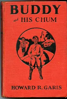 Superhero Prints: This is a vintage book with an illustrated cover