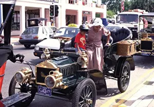 Vintage Car Rally, Front St, Hamilton, Bermuda, Sept 95