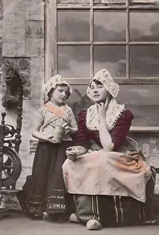 Sentimental Prints: vintage classic victorian image featuring a child in period dress