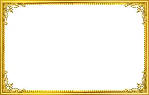 Frame Border Prints: Vintage frame retro decoration corner template design