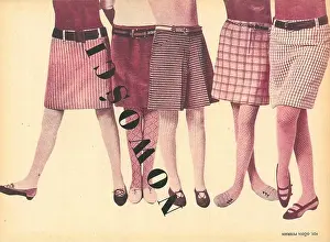 Vintage illustration colour retro graphic design 60s