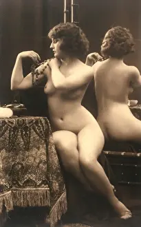 Vintage nude photo - circa 1890