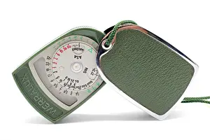 Shutter Prints: Vintage photographic light meter Werralux made in Germany early 60s