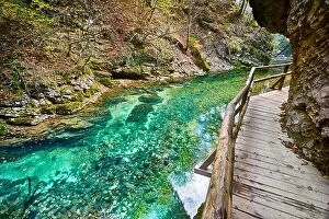 Images Dated 22nd October 2018: Vintgar Gorge, Triglav National Park, Julian Alps, Slovenia
