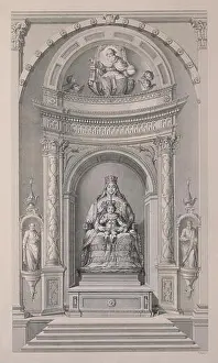 Community Of Madrid Prints: VIRGEN DE LOS REYES - PRINCIPIOS DEL SIGLO XIX (SEVILLA)
