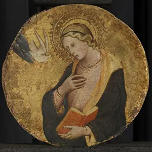 Arkheia Prints: Virgin Annunciate, attributed to Lorenzo di Niccolò, c. 1392 - c. 1412