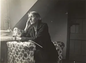 Intellectuals Prints: Virginia Woolf, pictured at Monk's House