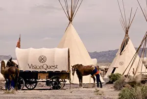 Campsite Prints: VISION QUEST REHABILITATION PIONEER WAGON TRAIN PROGRAMME