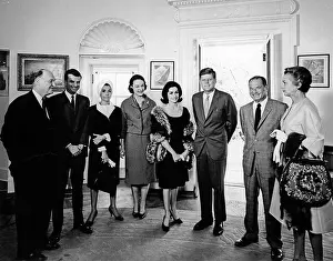 Civil Rights Prints: Visit of Democratic National Committee (DNC) Chairman John Bailey