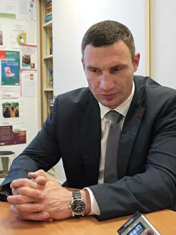 Boxer Prints: Vitali Klitschko, former professional boxer and mayor of Kiev city in Ukraine