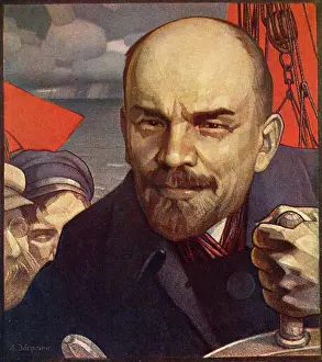 Classical Music Prints: Vladimir Ilyich Lenin, leader of Russian Social Democrats
