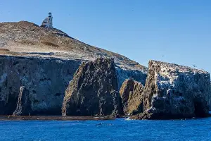 Southern California Prints: Volcanic rock formations in the Channel Islands National Park, California