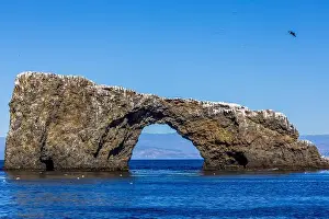 Southern California Prints: Volcanic rock formations in the Channel Islands National Park, California