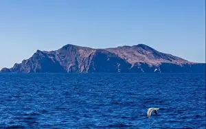 Southern California Prints: Volcanic rock formations in the Channel Islands National Park, California