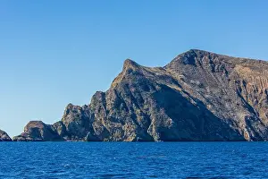 Southern California Prints: Volcanic rock formations in the Channel Islands National Park, California