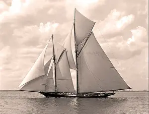 The Volunteer - America's Cup Winner in 1887, shown here in 1891