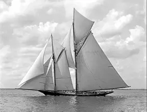 The Volunteer - America's Cup Winner in 1887, shown here in 1891