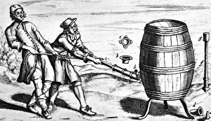 Nova Prints: Von Guericke's first experiment for proving the law of horror vacui