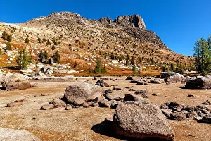 Mountain Ridge Prints: WA17692-00.....WASHINGTON -Dry lake bed