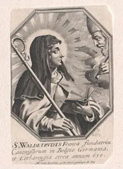 Frankish Prints: Waldetrudis, saint