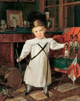 Waldmuller Ferdinand Georg - the Future Emperor Franz Joseph Age 2