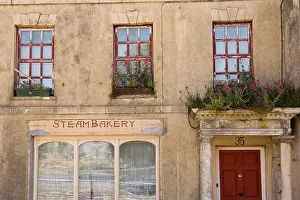 Nostalgic Prints: Wales Carmarthenshire Kidwelly Bridge Street Old Steam Bakery building