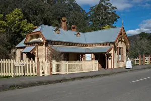 Post Office Prints: Walhalla is a beautifully preserved historic town in Victoria