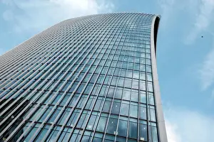 City Of London Prints: The Walkie-Talkie skyscraper at 20 Fenchurch Street in the City of London