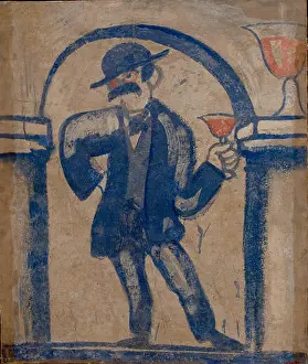 Gallery Prints: Part of the wall decoration of the cellar ( Galeries Laietanes Galeries Laietanes)