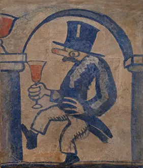 Gallery Prints: Part of the wall decoration of the cellar ( Galeries Laietanes Galeries Laietanes)