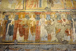 Roma Prints: Wall paintings, Early Christian church of Santa Maria Antiqua (4th century AD)