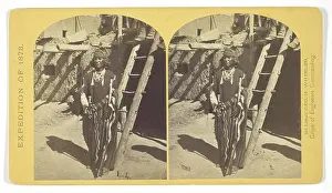 Adobe Prints: War Chief of the Zuni Indians. Timothy O'Sullivan (American)