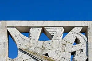 Fascist Prints: War Memorial to Victims of Fascist Terror in Rovinj Istria Croatia