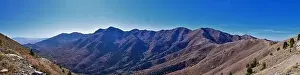 American Fork Prints: Wasatch Front Rocky Mountain landscapes from Oquirrh range looking at Utah Lake during fall