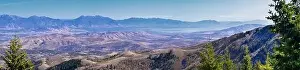 American Fork Prints: Wasatch Front Rocky Mountain landscapes from Oquirrh range looking at Utah Lake during fall