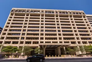 WASHINGTON, DC, USA - International Monetary Fund building, also known as IMF