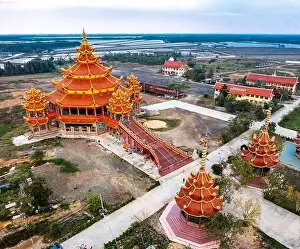 Wat Petch Suwan chinese temple in Phetchaburi, Thailand